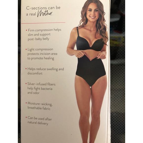 Belly Bandit C Section Recovery and Support Undies Black NEW Medium - Picture 9 of 10